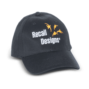 Casquette Noire Logo Recall Designs