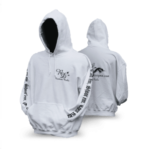 Hoodie kangourou Blanc - Recall Designs