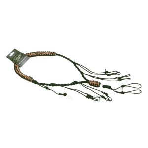 Collier appeau noir et Orange